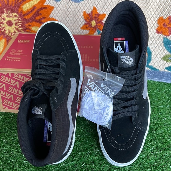 Vans BMX Sk8-Hi Black/Gray/White Men’s sneakers - Picture 13 of 16